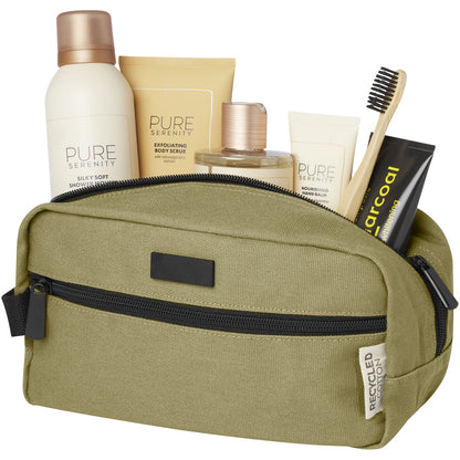 Borsa porta accessori in canvas riciclato certificato GRS Joey - 3,5 L