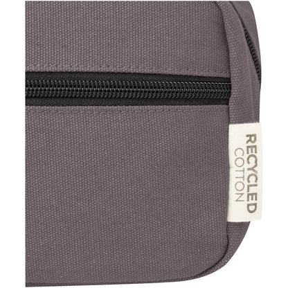 Borsa porta accessori in canvas riciclato certificato GRS Joey - 3,5 L