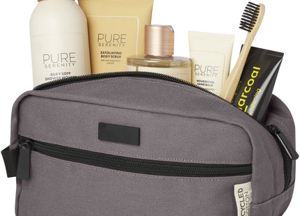 Borsa porta accessori in canvas riciclato certificato GRS Joey - 3,5 L