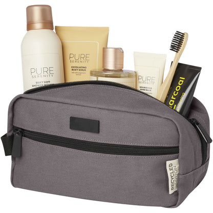 Borsa porta accessori in canvas riciclato certificato GRS Joey - 3,5 L