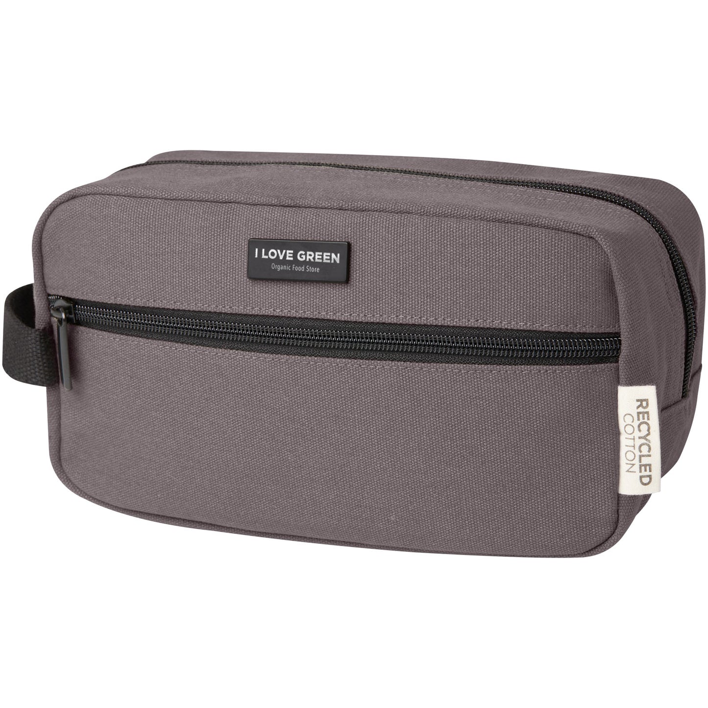 Borsa porta accessori in canvas riciclato certificato GRS Joey - 3,5 L