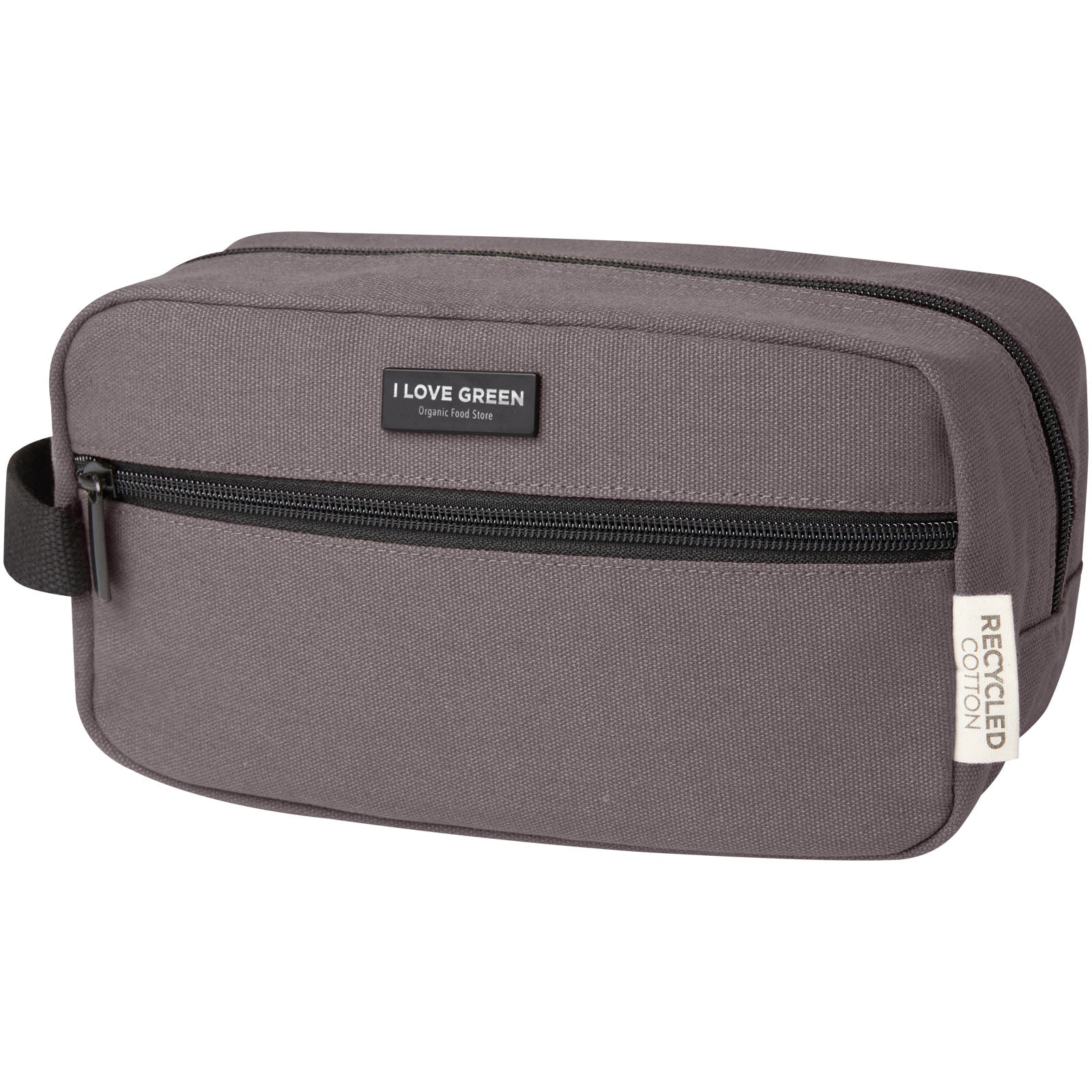 Borsa porta accessori in canvas riciclato certificato GRS Joey - 3,5 L