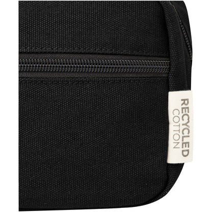 Borsa porta accessori in canvas riciclato certificato GRS Joey - 3,5 L