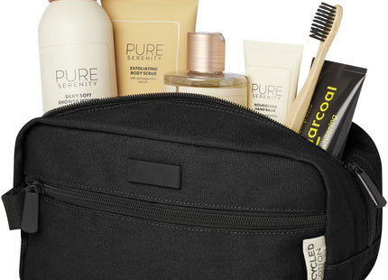 Borsa porta accessori in canvas riciclato certificato GRS Joey - 3,5 L