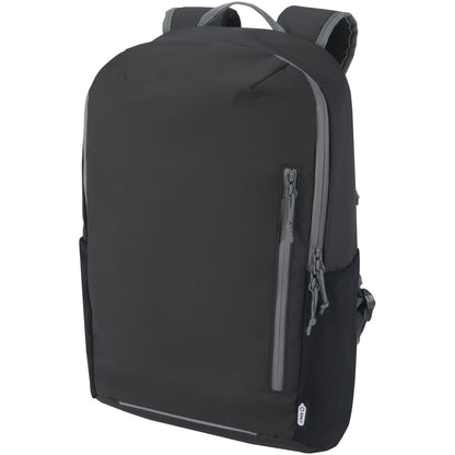 Zaino impermeabile per portatile da 15" in materiale riciclato certificato GRS Aqua - 21 L