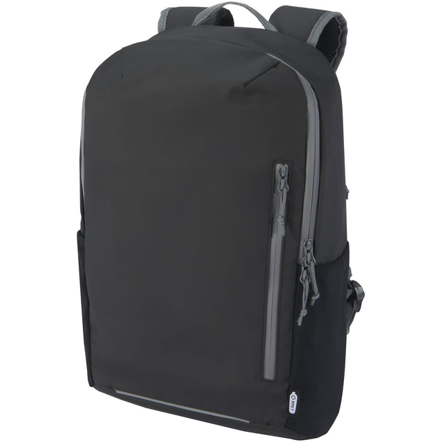 Zaino impermeabile per portatile da 15" in materiale riciclato certificato GRS Aqua - 21 L