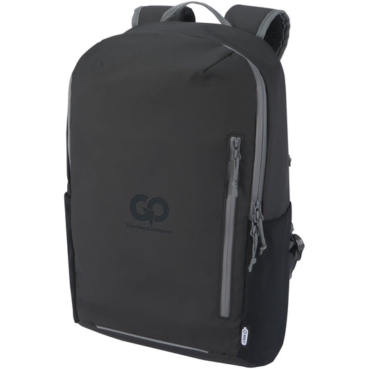 Zaino impermeabile per portatile da 15" in materiale riciclato certificato GRS Aqua - 21 L