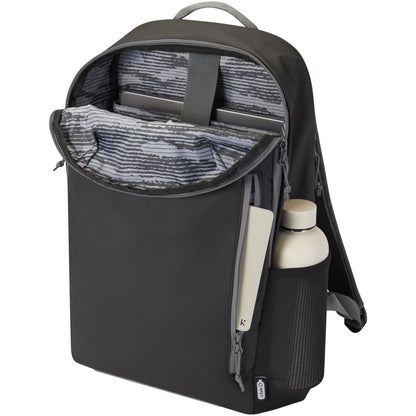Zaino impermeabile per portatile da 15" in materiale riciclato certificato GRS Aqua - 21 L