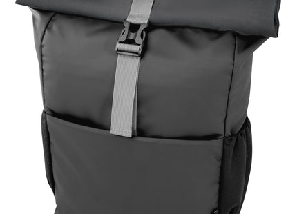Borsa roll-top per bicicletta impermeabile in materiale riciclato certificato GRS per portatile da 15" Aqua