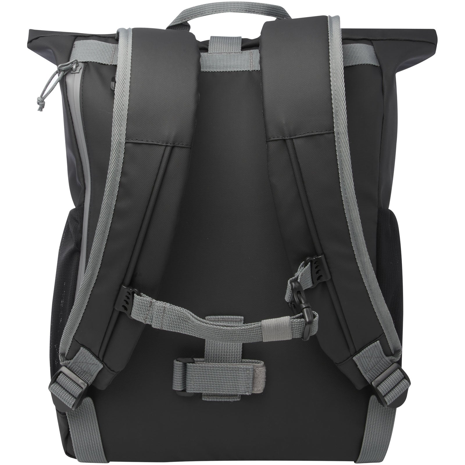 Borsa roll-top per bicicletta impermeabile in materiale riciclato certificato GRS per portatile da 15" Aqua
