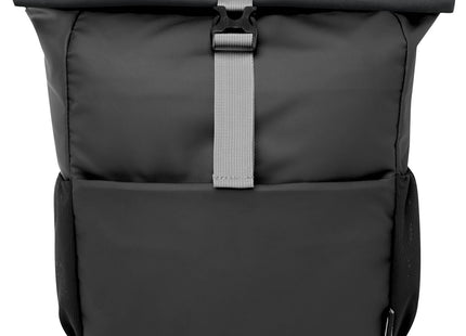 Borsa roll-top per bicicletta impermeabile in materiale riciclato certificato GRS per portatile da 15" Aqua