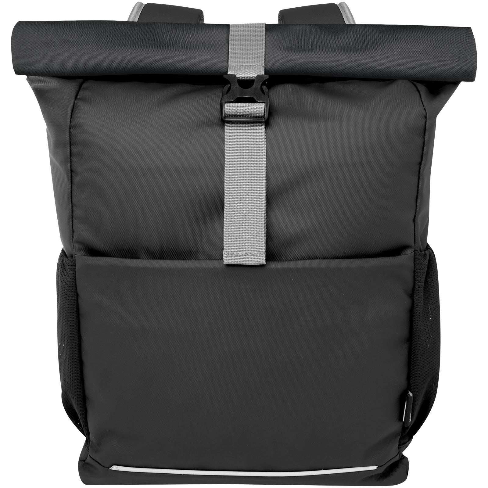 Borsa roll-top per bicicletta impermeabile in materiale riciclato certificato GRS per portatile da 15" Aqua
