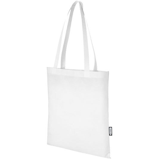 Tote bag convention in tessuto non tessuto riciclato certificato GRS Zeus 6l