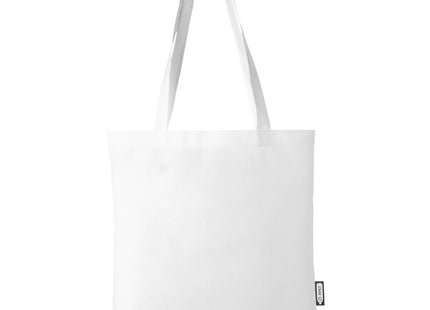 Tote bag convention in tessuto non tessuto riciclato certificato GRS Zeus 6l