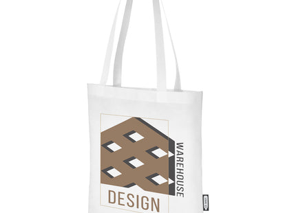 Tote bag convention in tessuto non tessuto riciclato certificato GRS Zeus 6l