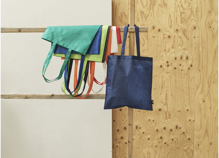 Tote bag convention in tessuto non tessuto riciclato certificato GRS Zeus 6l