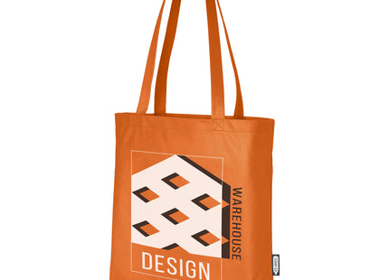 Tote bag convention in tessuto non tessuto riciclato certificato GRS Zeus 6l