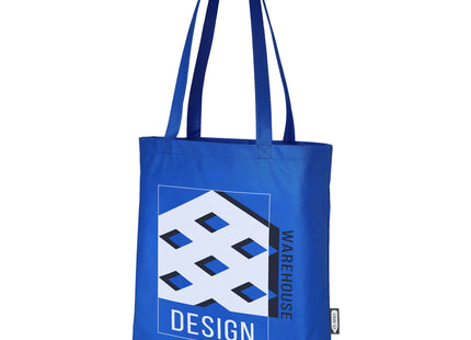 Tote bag convention in tessuto non tessuto riciclato certificato GRS Zeus 6l