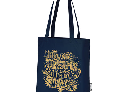 Tote bag convention in tessuto non tessuto riciclato certificato GRS Zeus 6l