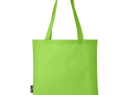 Tote bag convention in tessuto non tessuto riciclato certificato GRS Zeus 6l