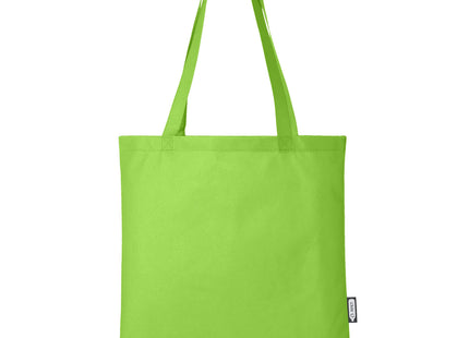 Tote bag convention in tessuto non tessuto riciclato certificato GRS Zeus 6l