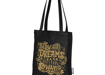 Tote bag convention in tessuto non tessuto riciclato certificato GRS Zeus 6l