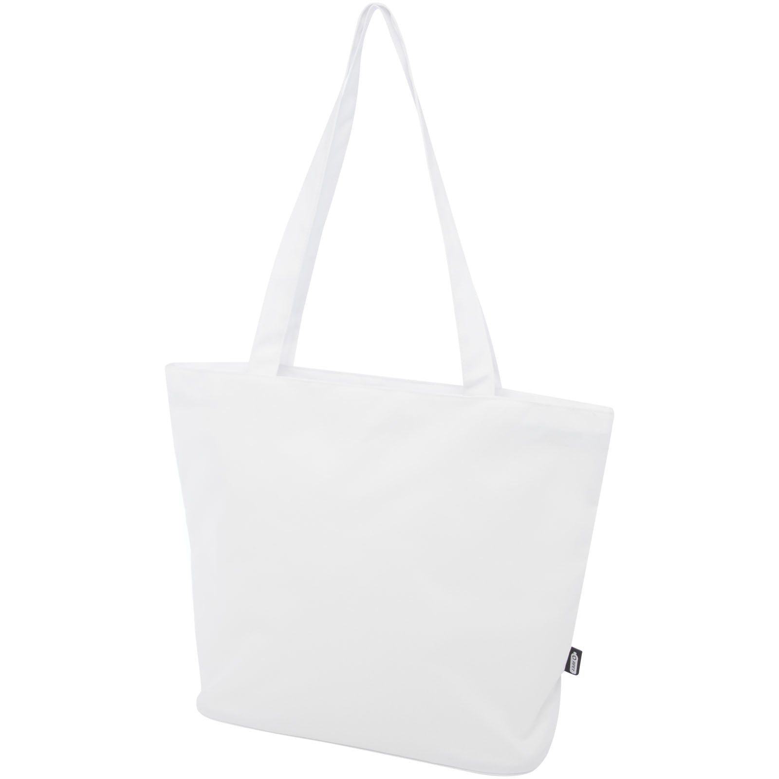 Tote bag in materiale riciclato certificato GRS con cerniera Panama 20l