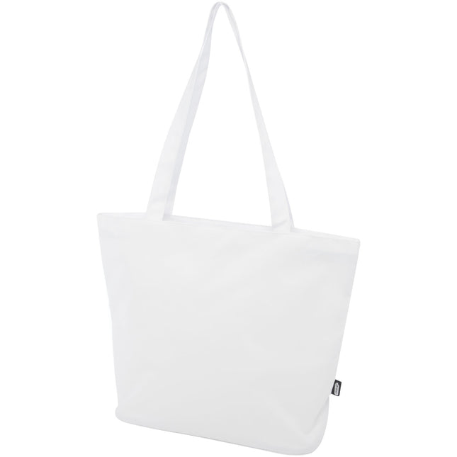 Tote bag in materiale riciclato certificato GRS con cerniera Panama 20l