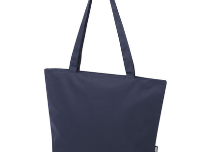 Tote bag in materiale riciclato certificato GRS con cerniera Panama 20l
