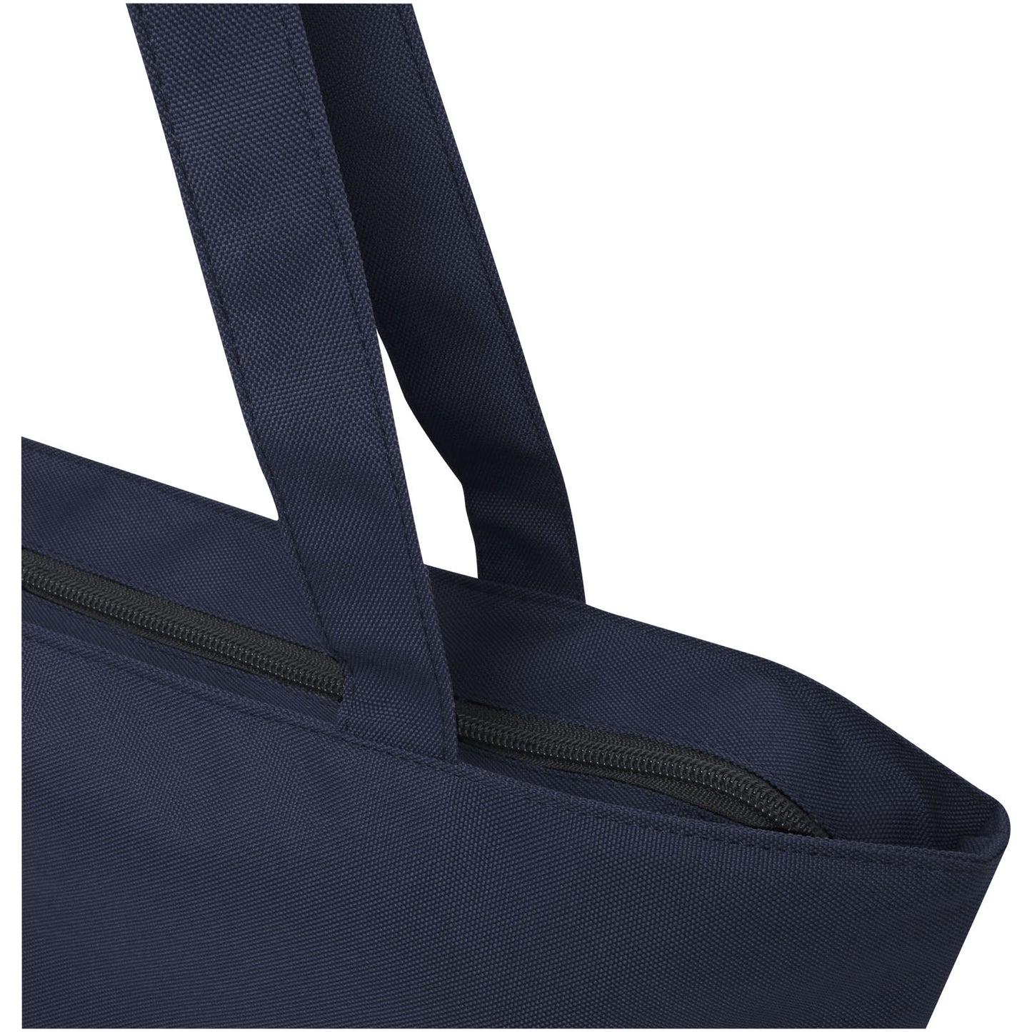 Tote bag in materiale riciclato certificato GRS con cerniera Panama 20l