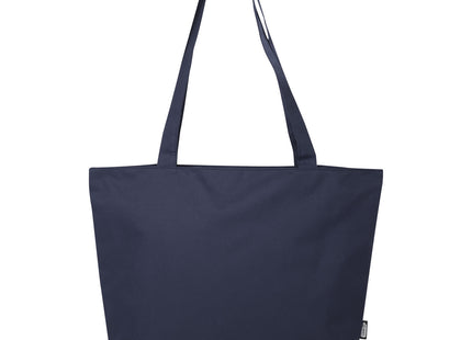 Tote bag in materiale riciclato certificato GRS con cerniera Panama 20l