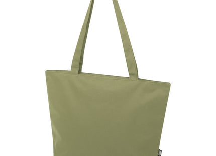 Tote bag in materiale riciclato certificato GRS con cerniera Panama 20l
