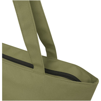Tote bag in materiale riciclato certificato GRS con cerniera Panama 20l