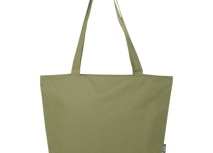 Tote bag in materiale riciclato certificato GRS con cerniera Panama 20l