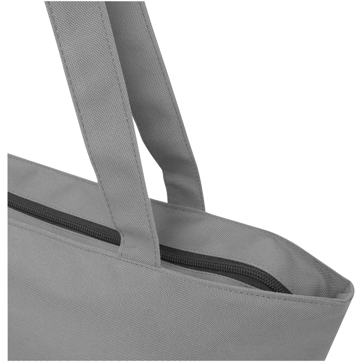 Tote bag in materiale riciclato certificato GRS con cerniera Panama 20l