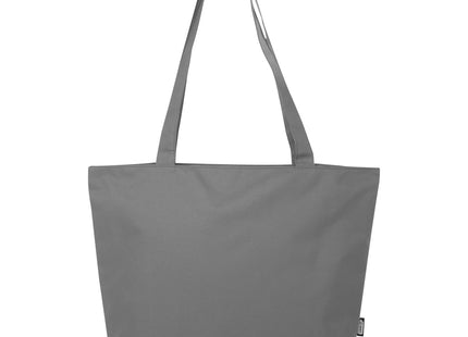 Tote bag in materiale riciclato certificato GRS con cerniera Panama 20l