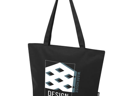 Tote bag in materiale riciclato certificato GRS con cerniera Panama 20l