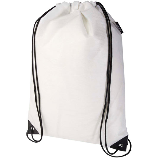 Borsa con coulisse in tessuto non tessuto riciclato certificato GRS Evergreen - 5L