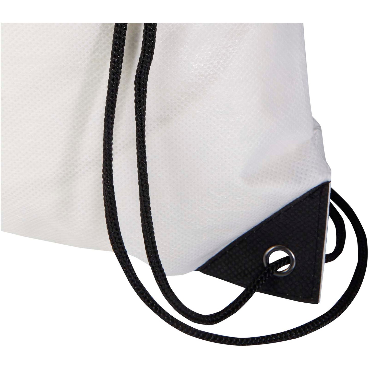 Borsa con coulisse in tessuto non tessuto riciclato certificato GRS Evergreen - 5L