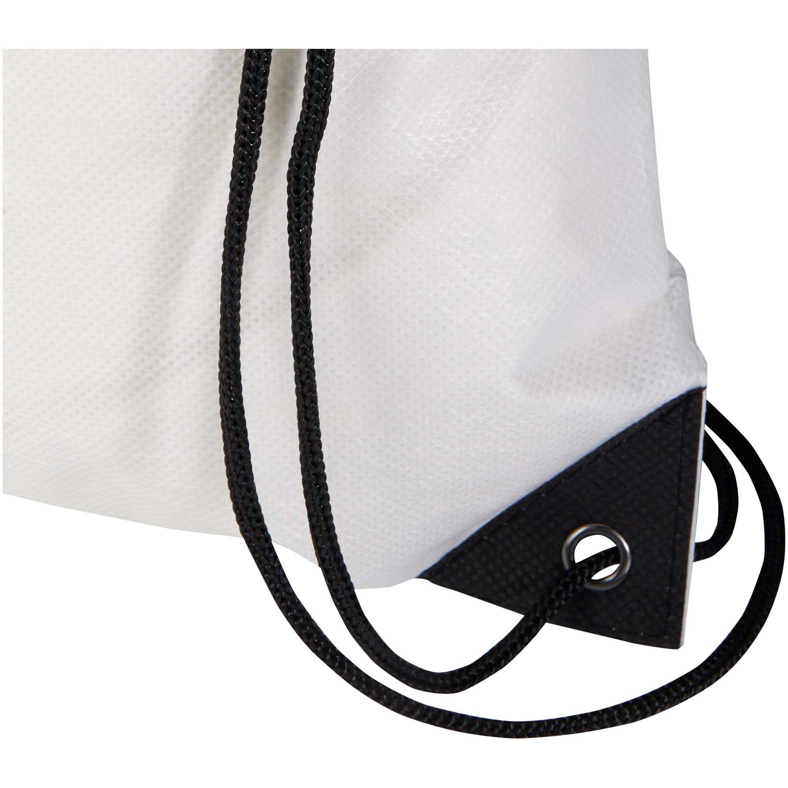 Borsa con coulisse in tessuto non tessuto riciclato certificato GRS Evergreen - 5L