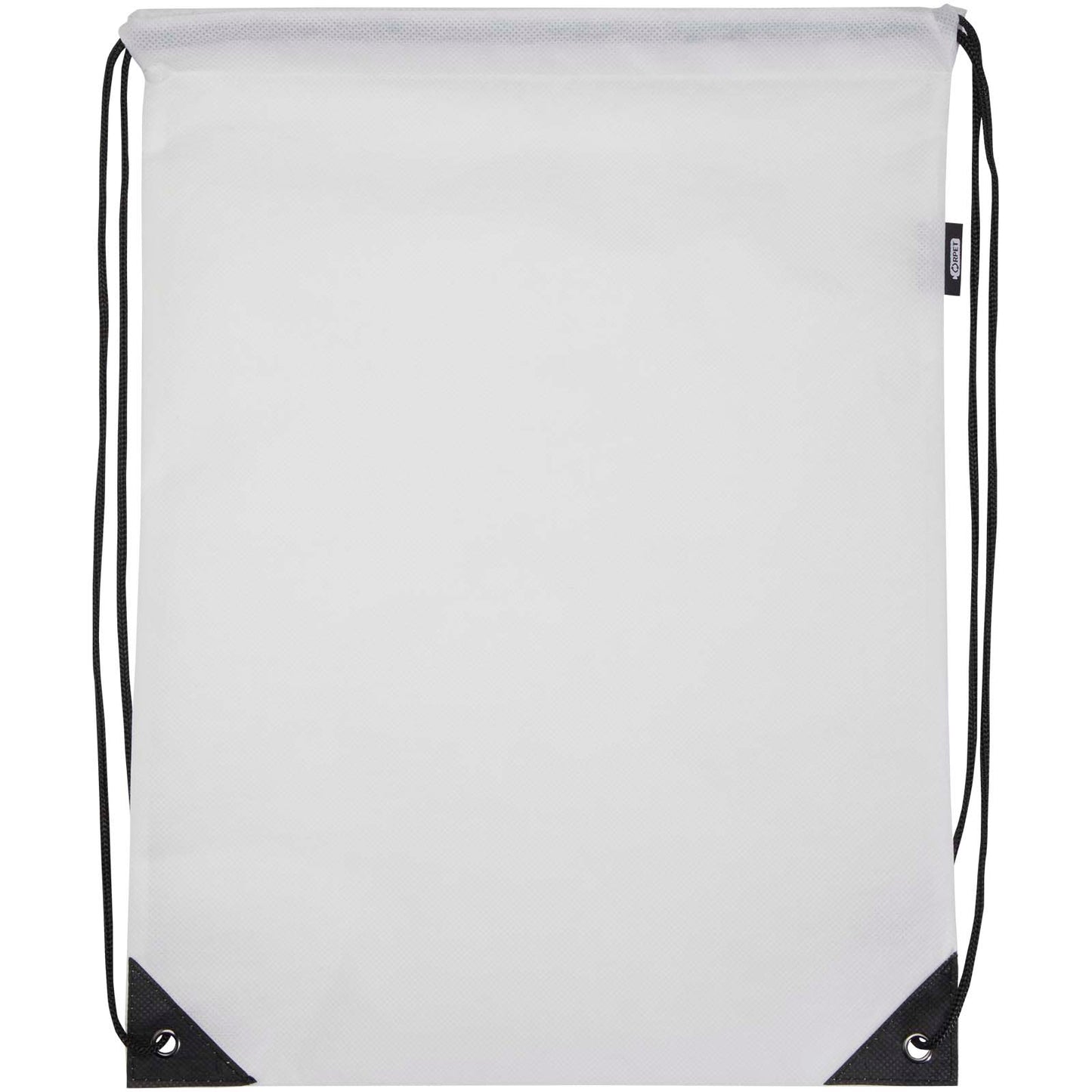 Borsa con coulisse in tessuto non tessuto riciclato certificato GRS Evergreen - 5L