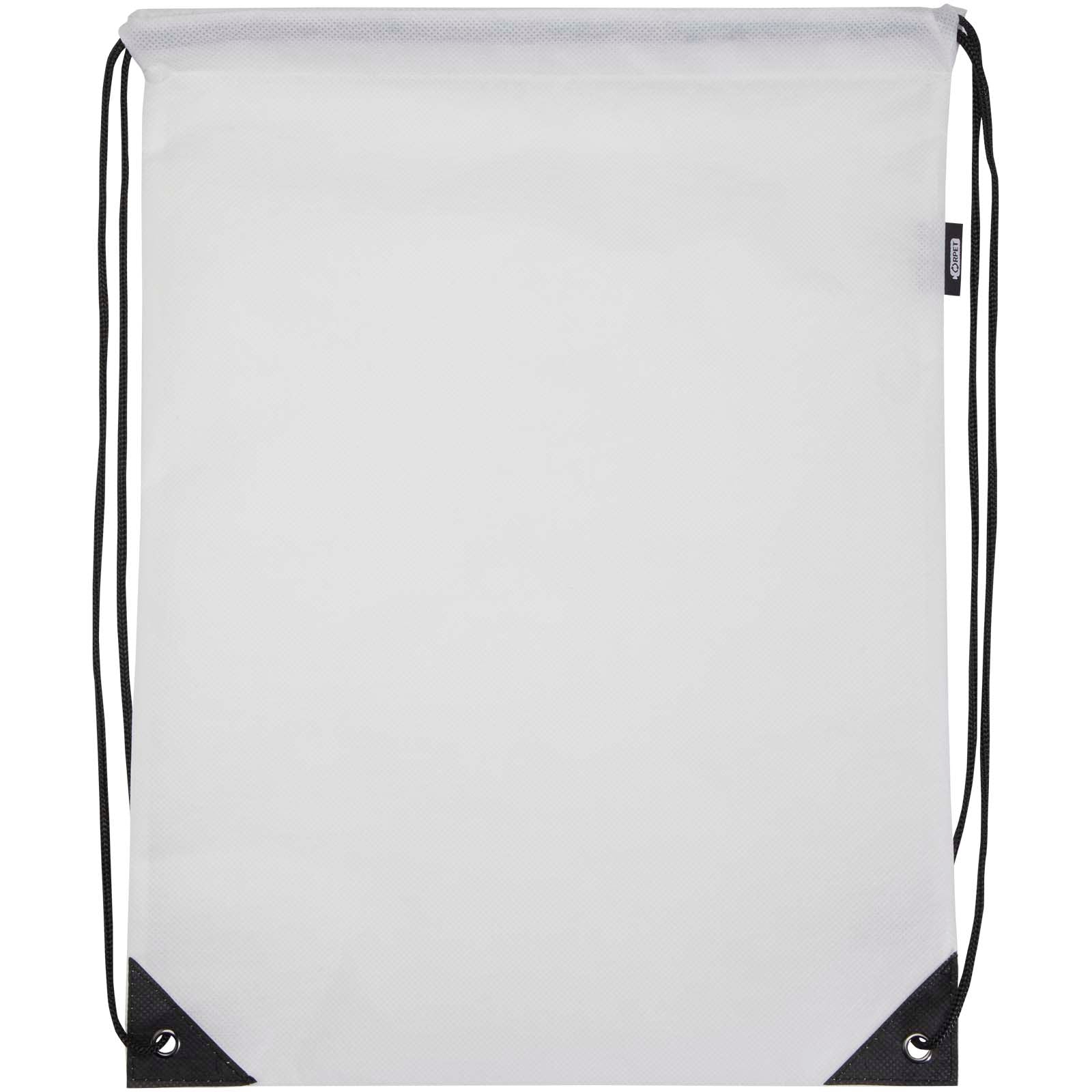 Borsa con coulisse in tessuto non tessuto riciclato certificato GRS Evergreen - 5L