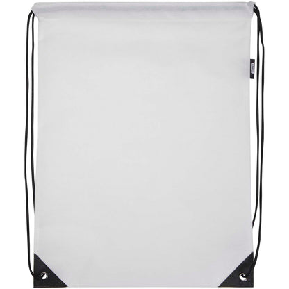 Borsa con coulisse in tessuto non tessuto riciclato certificato GRS Evergreen - 5L