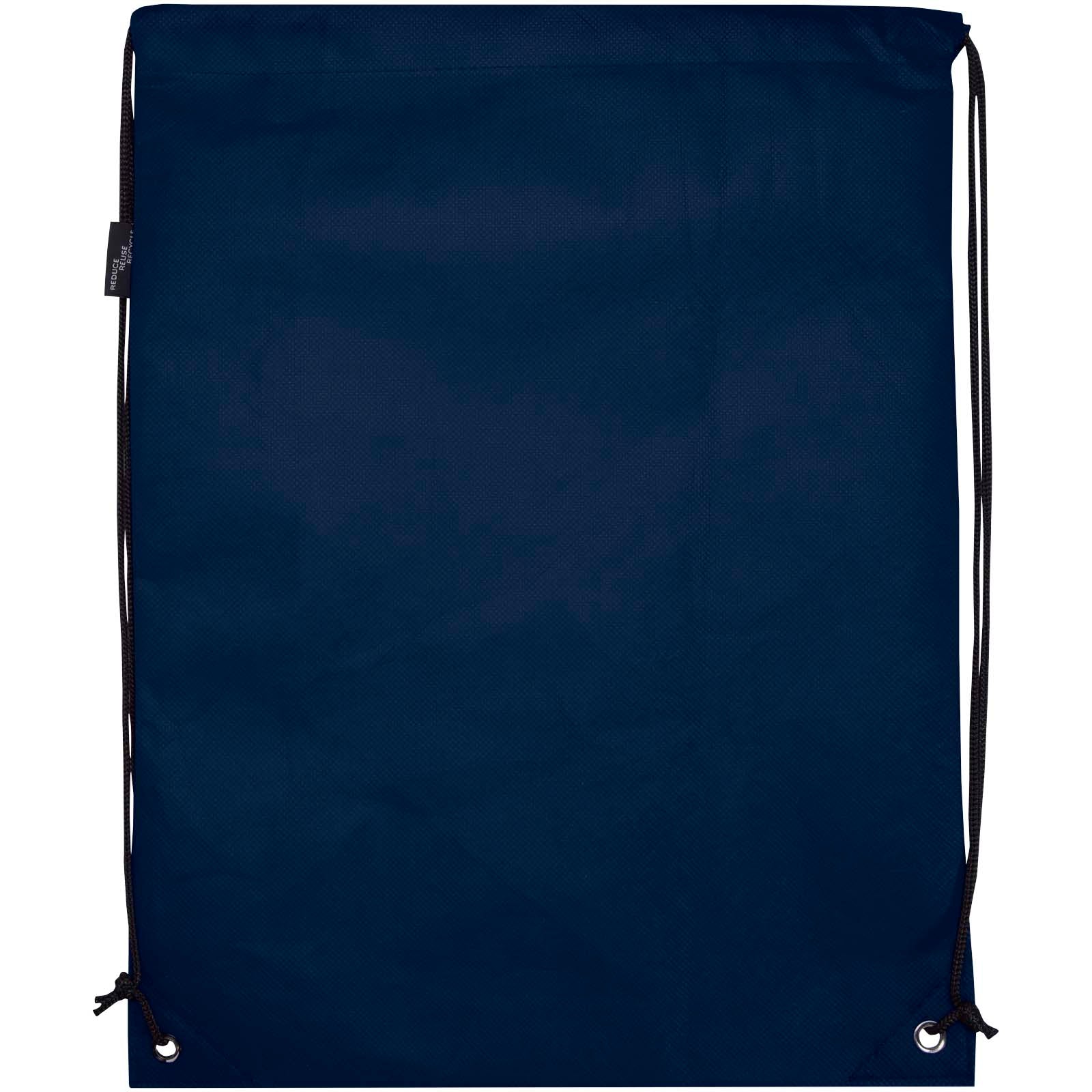 Borsa con coulisse in tessuto non tessuto riciclato certificato GRS Evergreen - 5L