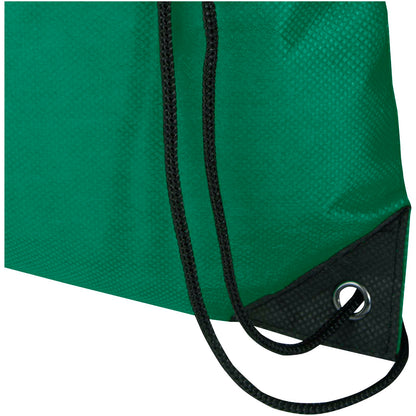 Borsa con coulisse in tessuto non tessuto riciclato certificato GRS Evergreen - 5L