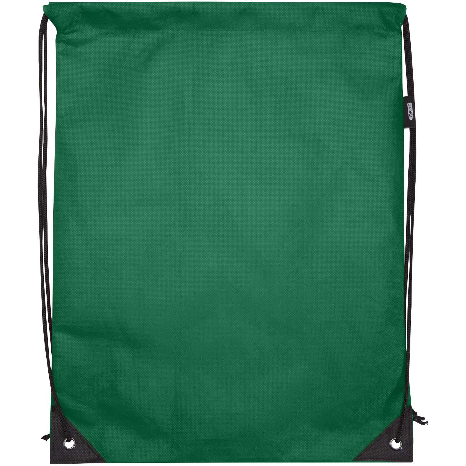 Borsa con coulisse in tessuto non tessuto riciclato certificato GRS Evergreen - 5L