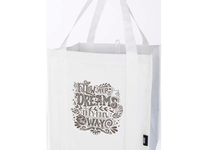 Tote bag con fondo rigido in tessuto non tessuto riciclato certificato GRS Liberty - 29L