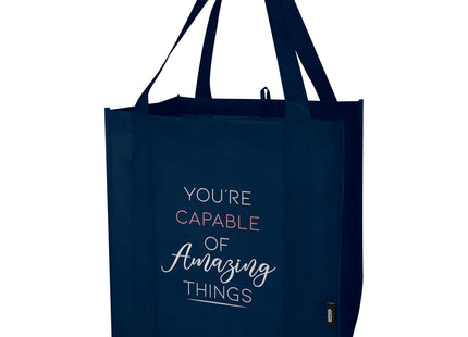 Tote bag con fondo rigido in tessuto non tessuto riciclato certificato GRS Liberty - 29L