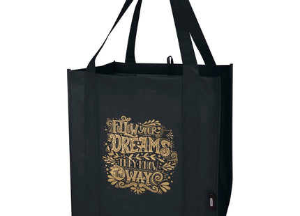 Tote bag con fondo rigido in tessuto non tessuto riciclato certificato GRS Liberty - 29L