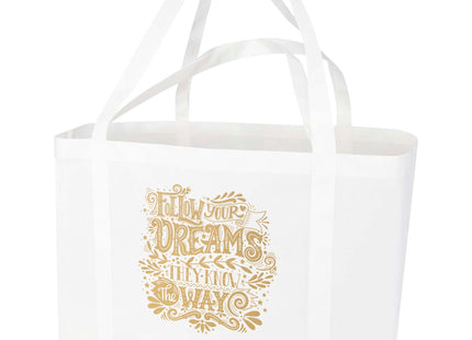 Tote bag extra large in tessuto non tessuto riciclato certificato GRS Jumbo - 65L